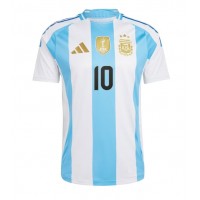 Argentina Lionel Messi #10 Hemmatröja Copa America 2024 Korta ärmar